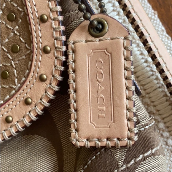 VINTAGE COACH BAG - Picture 4 of 12